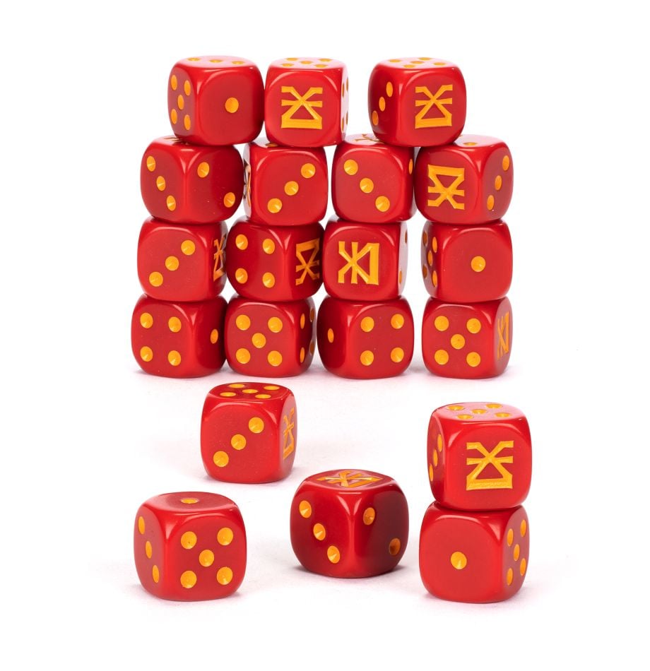  Q WORKSHOP Iron Kingdoms RPG Dice Set 6 x D6 : Toys & Games