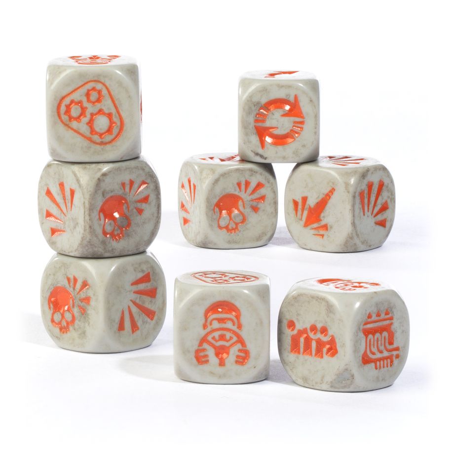 Necromunda: Ash Wastes Vehicle Dice Set