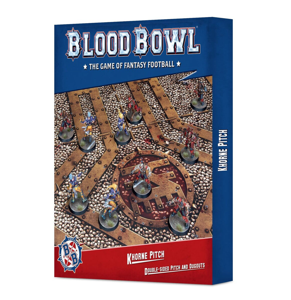 Blood Bowl: Khorne Team Pitch & Dugouts