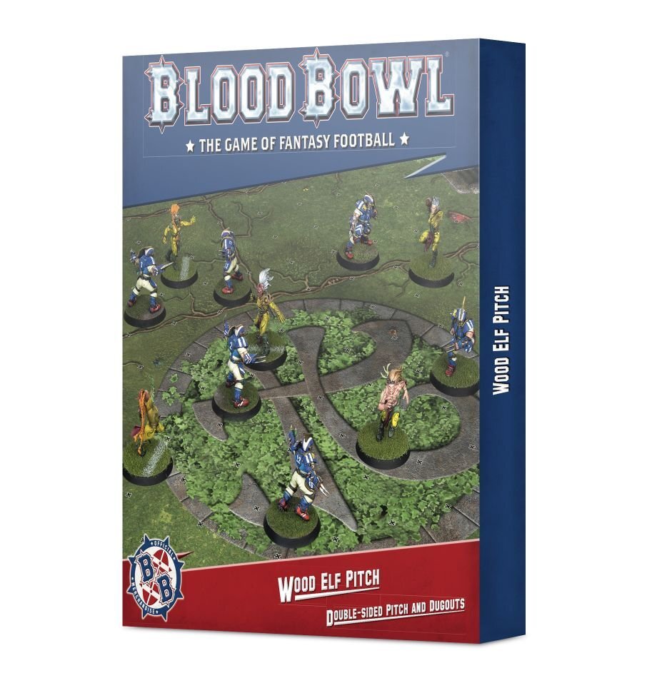 Blood Bowl: Wood Elf Pitch & Dugouts