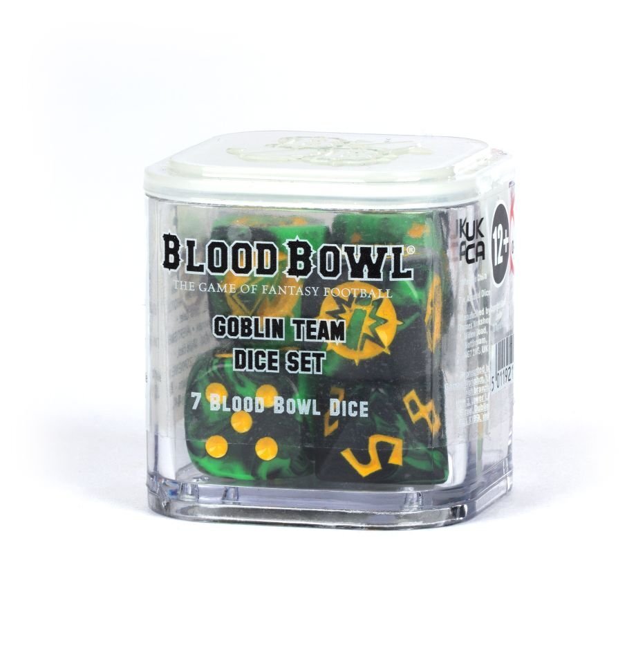 Blood Bowl: Goblin Team Dice Set