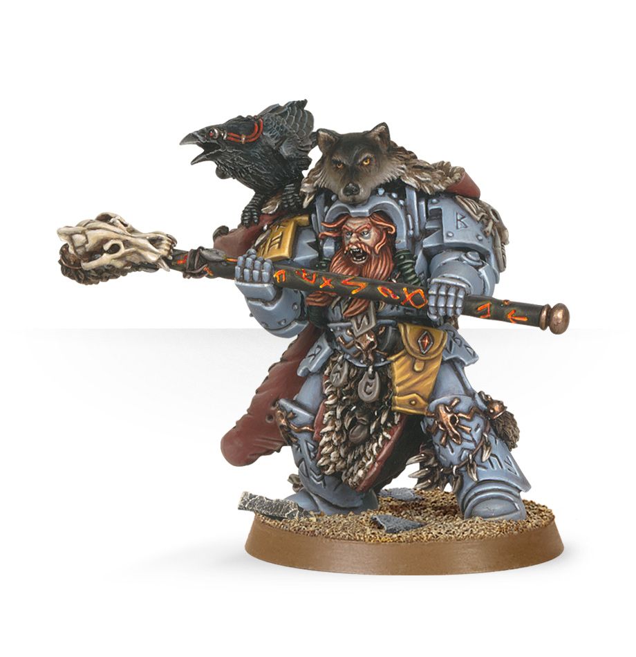 Space Wolves: Njal Stormcaller in Terminator Armour