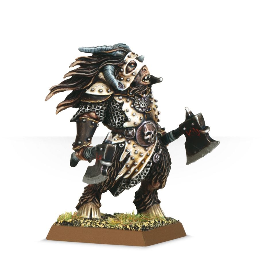 Beasts of Chaos: Beastlord with paired Man-ripper axes