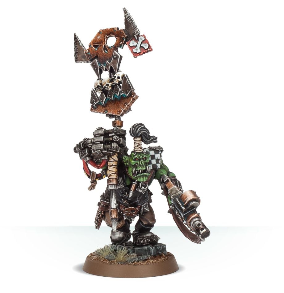 Orks: Nob With Waaagh! Banner