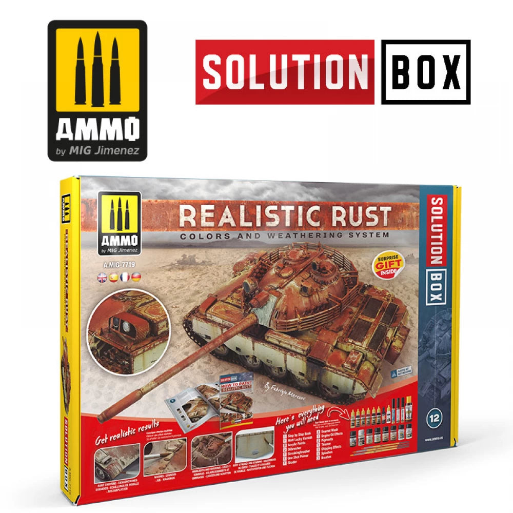 Ammo by MIG Solution Box - Realistic Rust