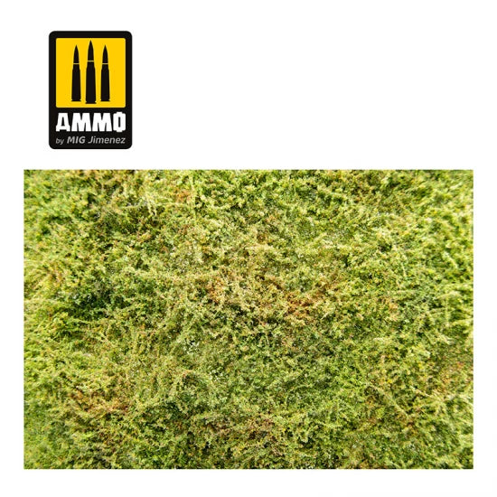 Ammo by MIG Dioramas - Grass Mats - Wildernes Fields with brushes - Spring