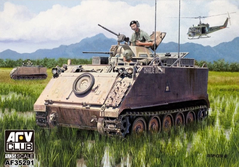 AFV Club 1/35 M113A1 APC w/ T50 Turret (Vietnam War)