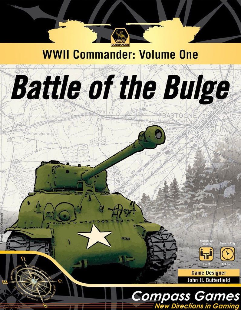 WWII Commander Battle of the Bulge