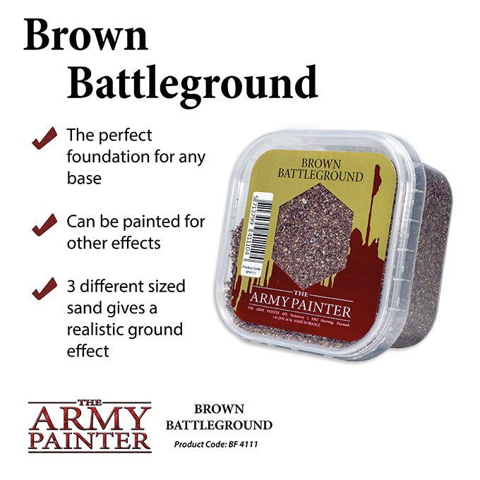 Army Painter - Brown Battleground - Basing - BF4111