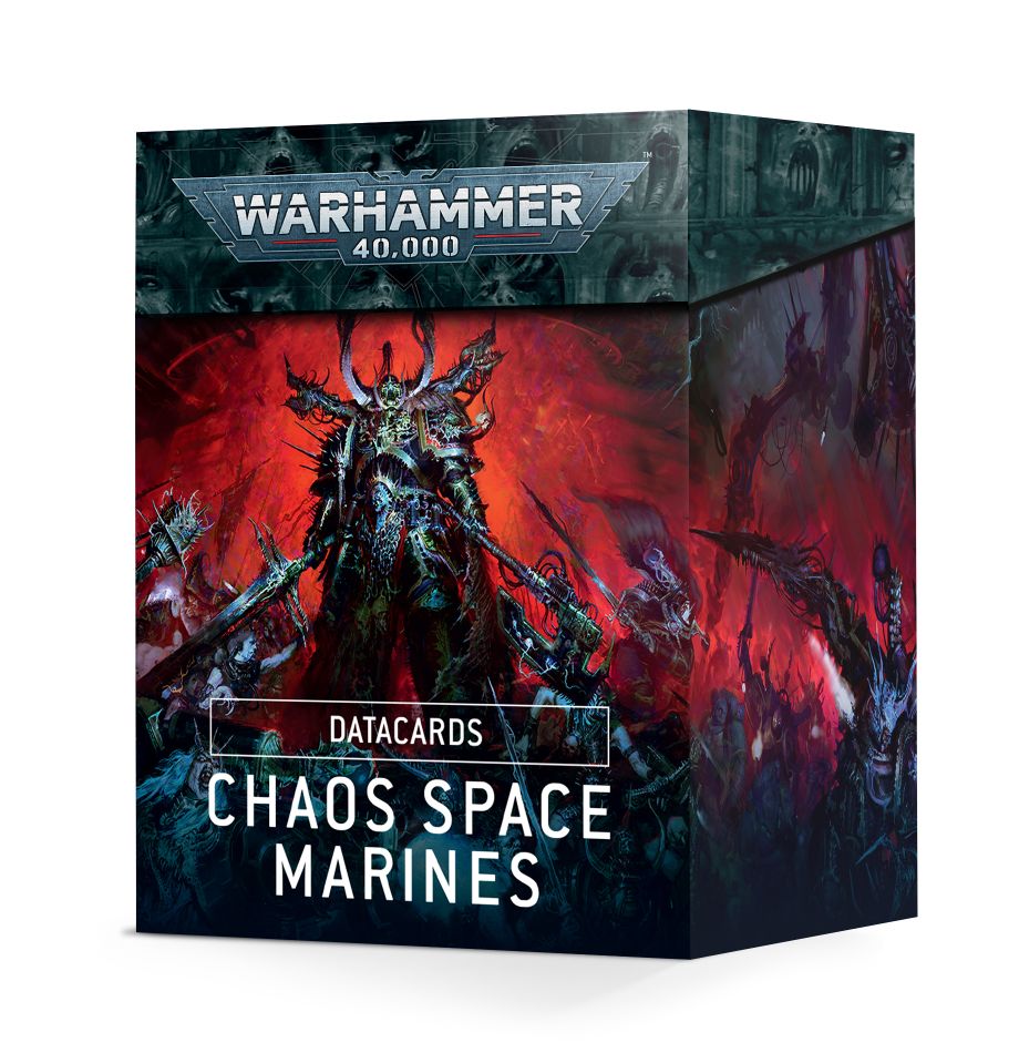 Chaos Space Marines: Datacards (2022 Edition)