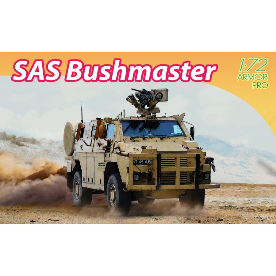 Dragon 1/72 SAS Bushmaster Plastic Model Kit