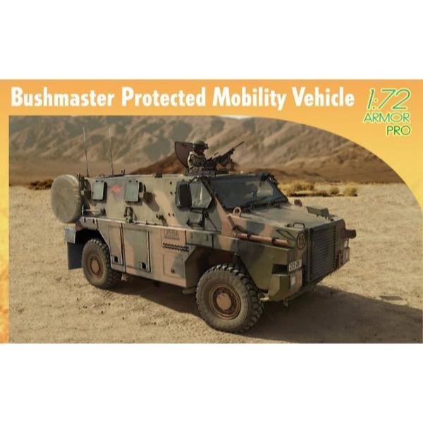 Dragon 1/72 Bushmaster Protected Mobility Vehicle Plastic Model Kit Aus Decals