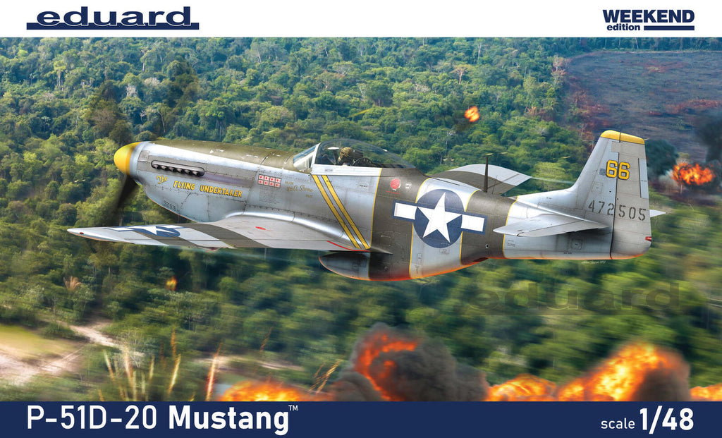 Eduard 1/48 P-51D-20 Mustang Plastic Model Kit