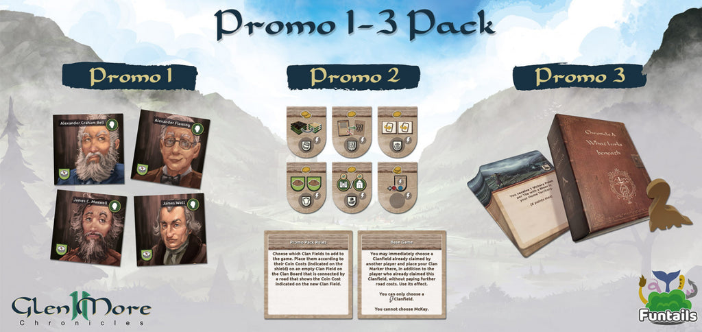 Glen More II: Chronicles - Promo 1-3 Pack