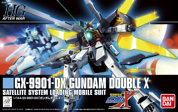 Bandai HGAW 1/144 GX-9901-DX Gundam Double X Satllite System Loading Mobile Suit