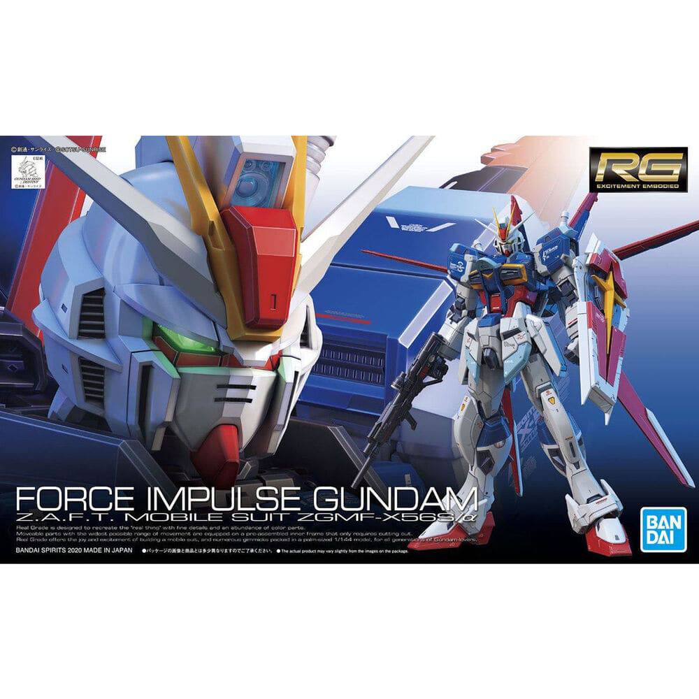 Bandai 1/144 RG Force Impulse Gundam ZGMF-X56S/alpha