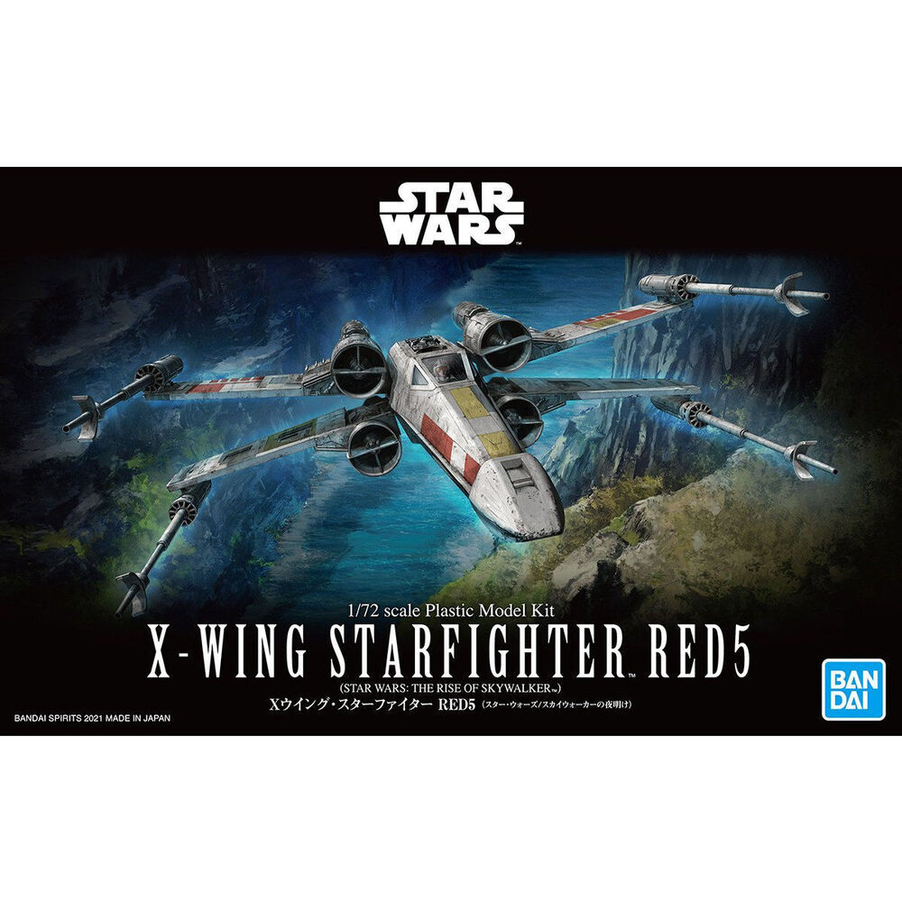 Bandai 1/72 X-Wing Starfighter Red (Star Wars: The Rise of Skywalker)