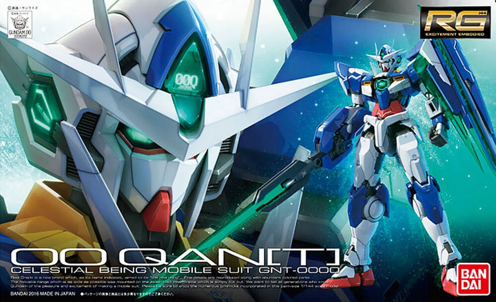 Bandai - RG 1/144 - OO QAN[T] - Celestial Being Mobile Suit GNT-OOOO - Gundam