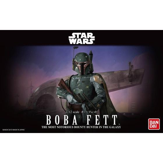 Bandai 1/12 Star Wars Boba Fett Model Kit - 0201305