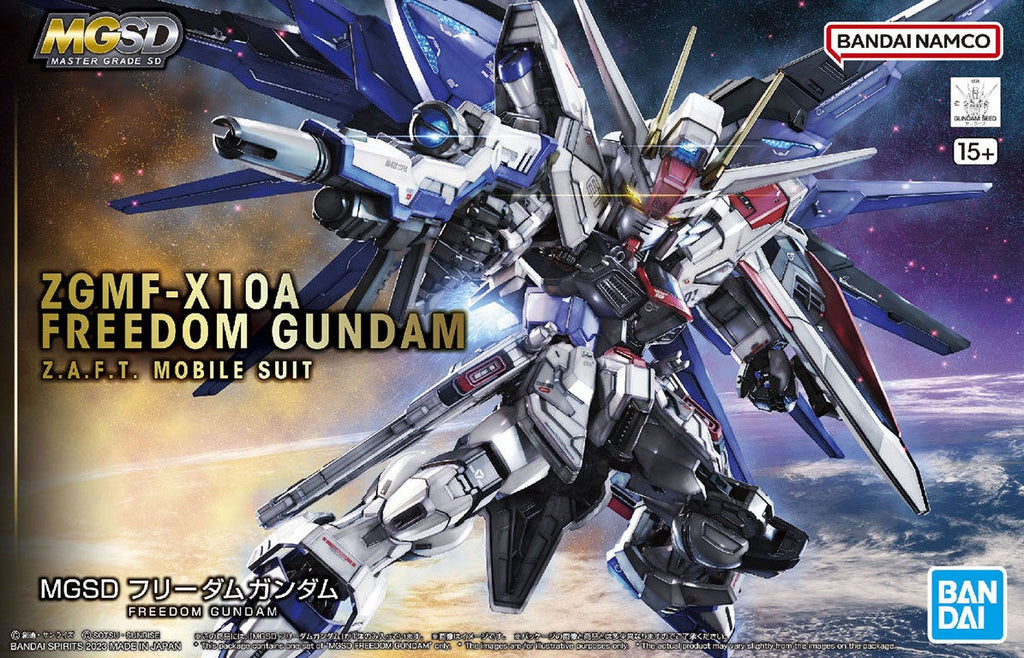 Bandai - MGSD - ZGMF-X10A - FREEDOM - Z.A.F.T Mobile Suit - Gundam