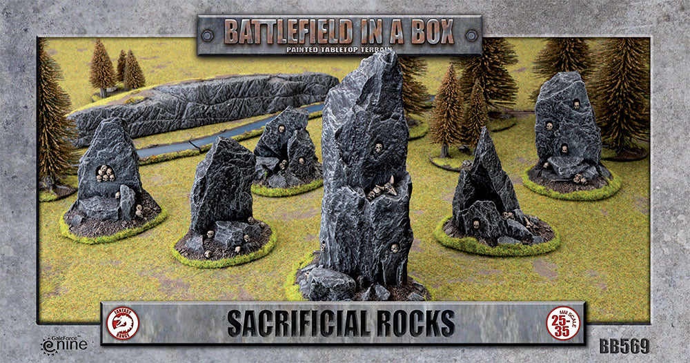 Battlefield in a Box - BB569 - Sacrificial Rocks