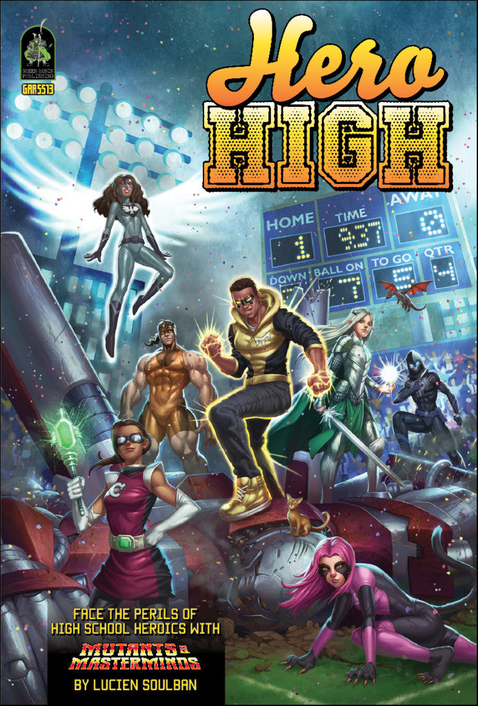Mutants and Masterminds RPG Hero high Sourcebook Revised Edition
