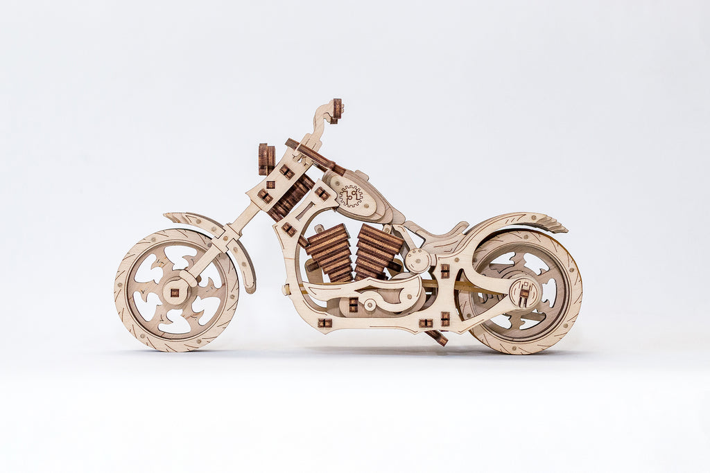 Cruiser Wooden 3D Mechanical Model