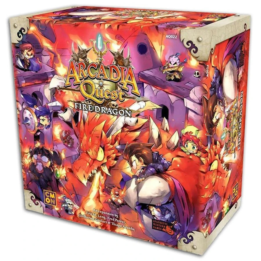 Arcadia Quest Fire Dragon Expansion Pack