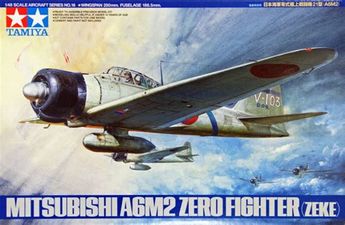 Tamiya - 61016 - 1/48 Mitsubishi A6M2 Zero Fighter (ZEKE)