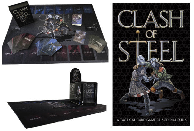 Clash of Steel: Preorder Bundle (5 Base Games, 1 Demo Copy, 1 Playmat)