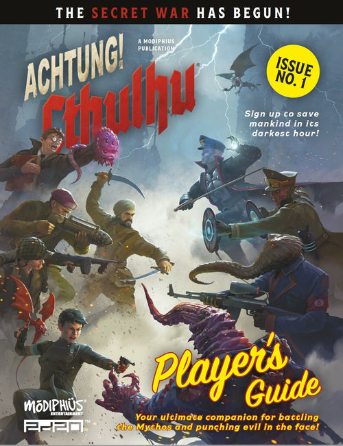 Achtung! Cthulhu RPG 2d20 - Players Guide (Issue No. 1)