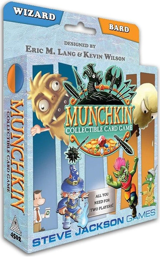 Munchkin Collectable Card Game - Wizard and Bard Starter Set