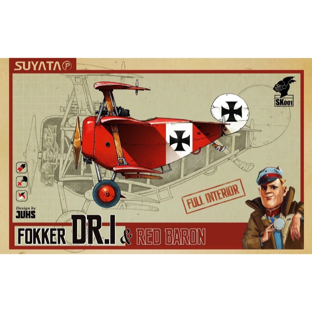 Suyata Fokker DR.I and Red Baron