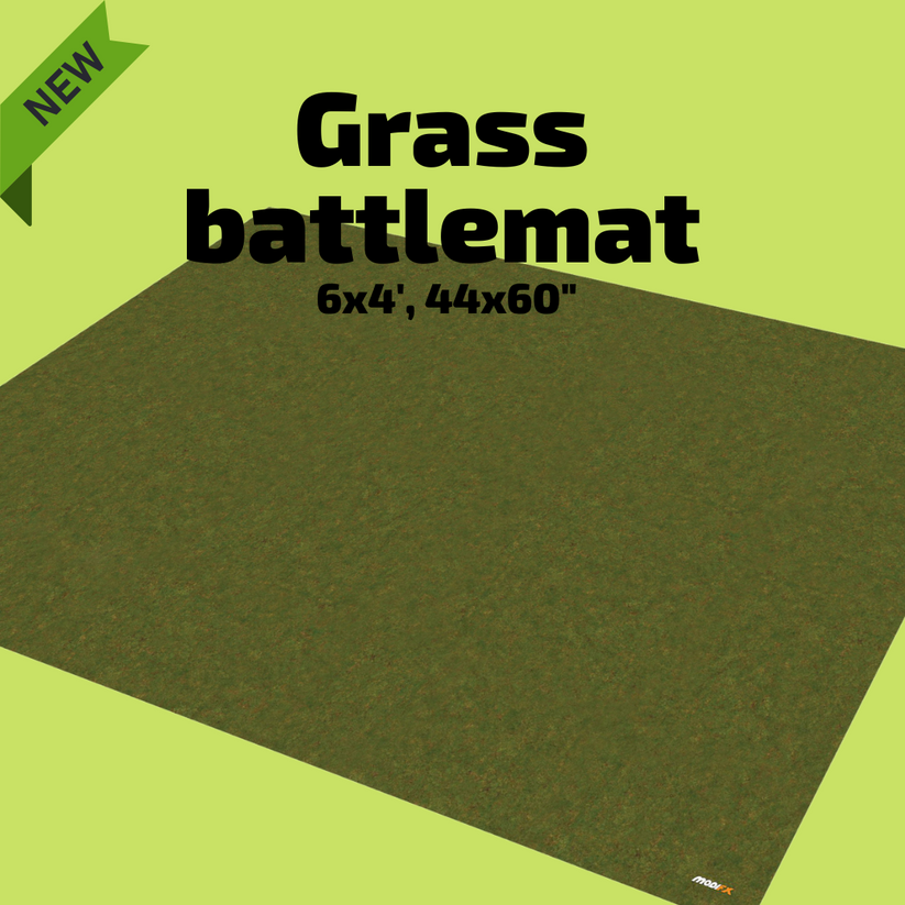 Modifx - Battlemat - Grass Battlemat -  44" x 60"