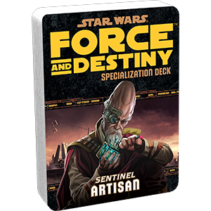 Star Wars RPG Force and Destiny Specialization Deck - Artisan