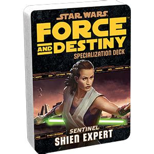 Star Wars RPG Force and Destiny Specialization Deck - Shien Expert