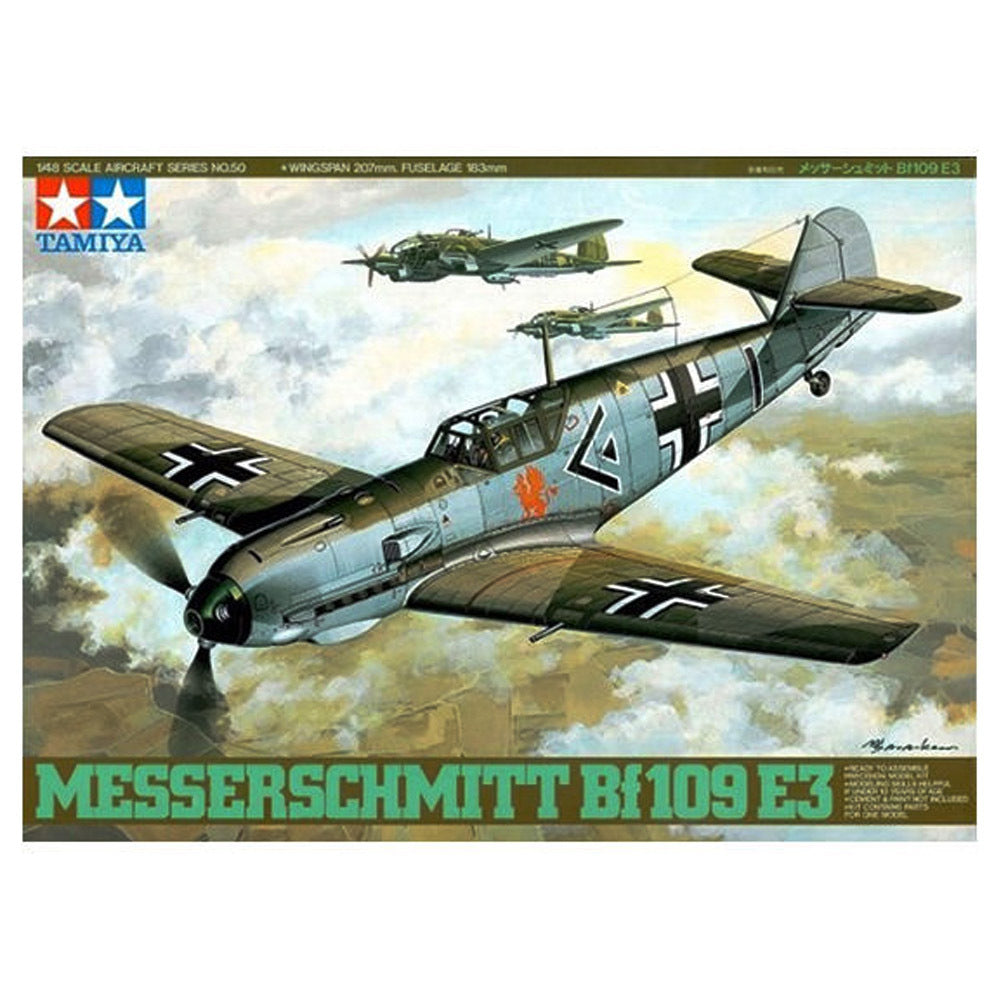 Tamiya - 61050 - 1/48 Messerschmitt Bf109 E-3