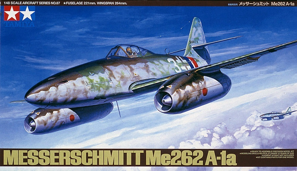 Tamiya - 61087 - 1/48 Messerschmitt Me262 A-1a