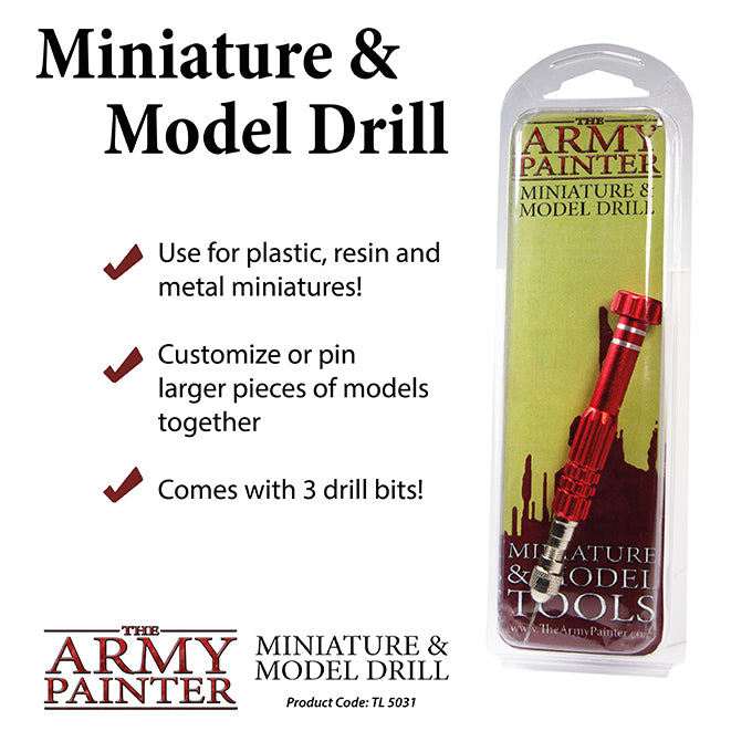 Army Painter - Miniature and Model Drill - TL5031