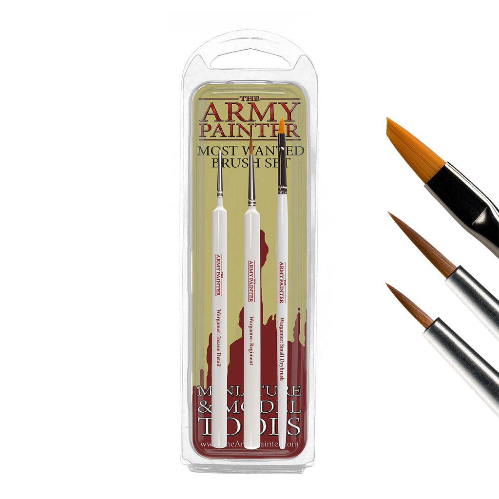 Army Painter - Most Wanted Brush Set - TL5043