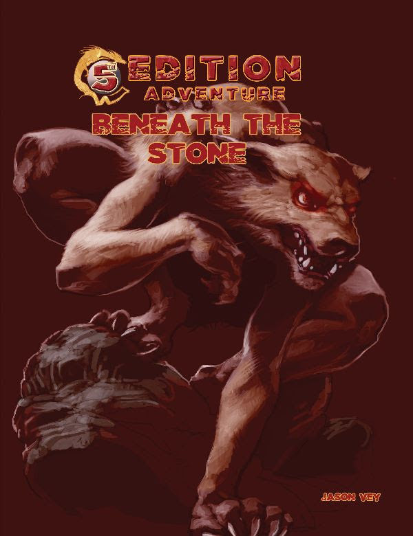 5th Edition Adventures RPG - Beneath the Stone