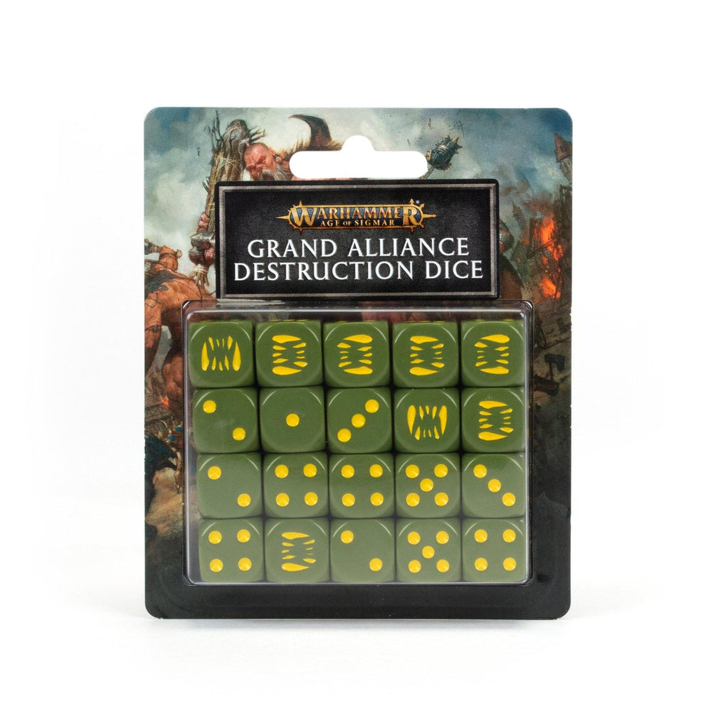 Grand Alliance: A Destruction Dice Set