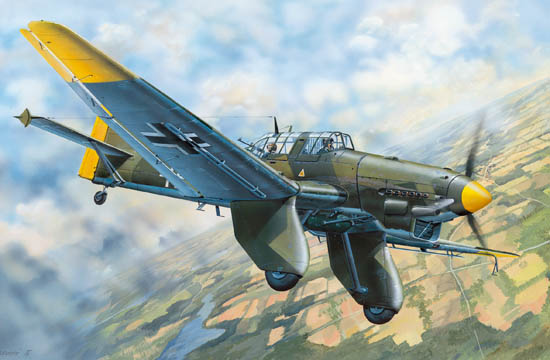 Trumpeter 1/32 Junkers Ju-87A Stuka Plastic Model Kit