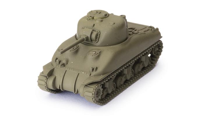 World of Tanks Miniatures Game - American M4A1 75mm Sherman