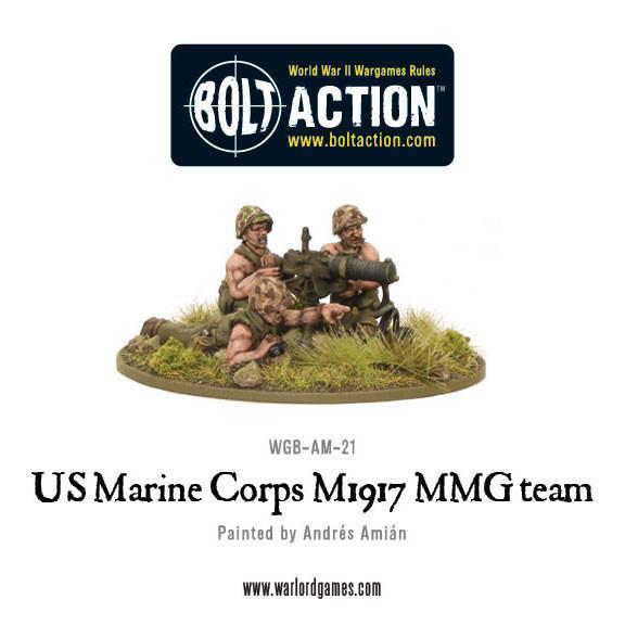 Bolt Action - USA - USMC M1917 MMG Team