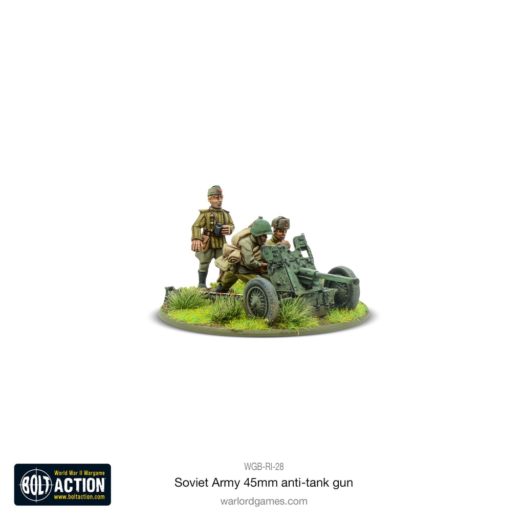 Bolt Action - Soviet Union - Soviet 45mm Anti-Tank Gun