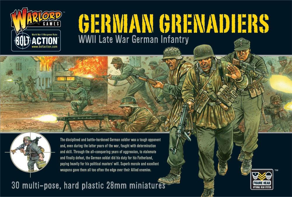 Bolt Action - Germany - German Grenadiers Plastic Box Set