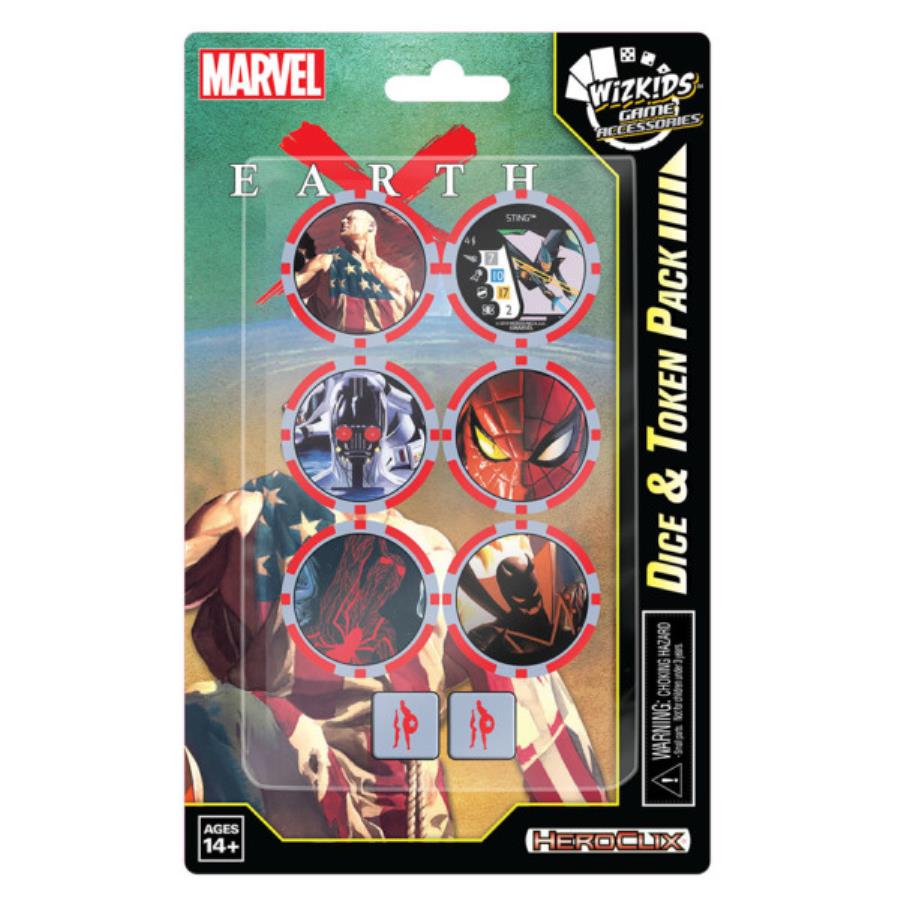 Heroclix Marvel Earth X Dice and Token Pack