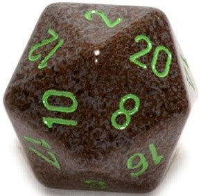 CHX XS2022 D20 Dice Speckled 34mm Earth