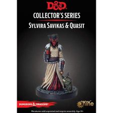 D&D Collectors Series Miniatures Baldurs Gate Descent into Avernus Sylvira Savikas & Quasit